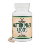 Nattokinase Supplement, 4,000 FU per Serving, 120 Capsules