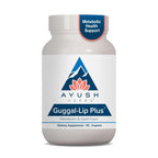 Ayush Herbs Guggal-Lip Plus - Metabolic Vitamins for Women & Men, Daily Pill, Pure & Natural Metabolic Health Supplement with Guggul - 90 Servings