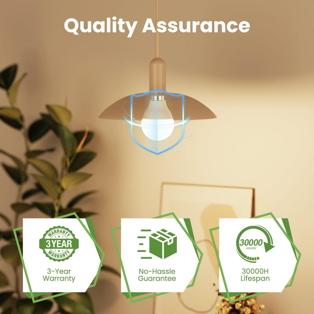 GOSCHE E12 LED Candelabra Light Bulbs, 60 Watt Equivalent, 120V Chandelier Llight Bulb, A15 / G45 Shape Ceiling Fan Light Bulbs, Bright Small Bulb Non-Dimmable, Warm White 2700K, 12 Pcs