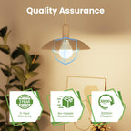 GOSCHE E12 LED Candelabra Light Bulbs, 60 Watt Equivalent, 120V Chandelier Llight Bulb, A15 / G45 Shape Ceiling Fan Light Bulbs, Bright Small Bulb Non-Dimmable, Warm White 2700K, 12 Pcs