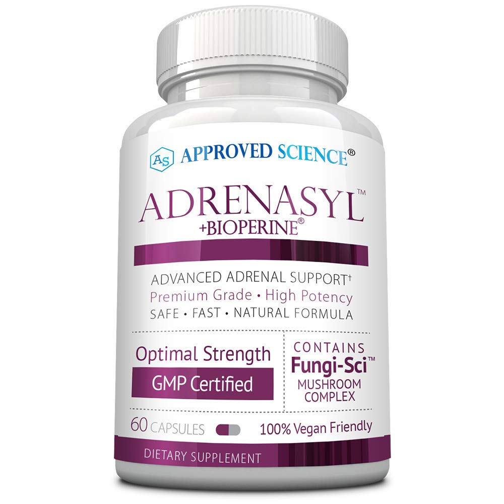 Approved Science Adrenasyl­ - Adrenal Gland Support - 60 Count - Pack of 1