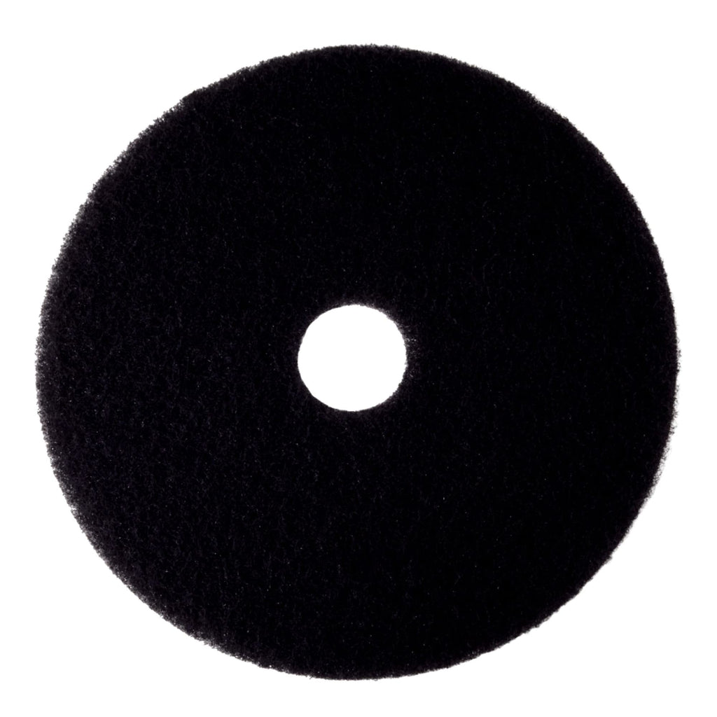 3M 7300 Black 20-Inch High Productivity Pad (5 per Case)