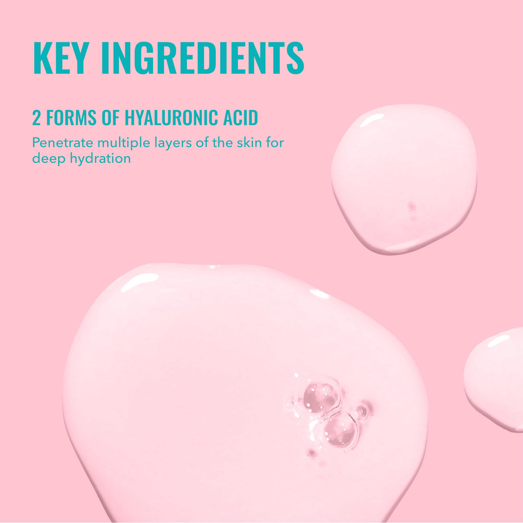 Good Molecules Hyaluronic Acid Serum Pack 2 – 75 ml / 2.5 fl oz Each | Lightweight Facial Serum with 1% Hyaluronic Acid for Hydration