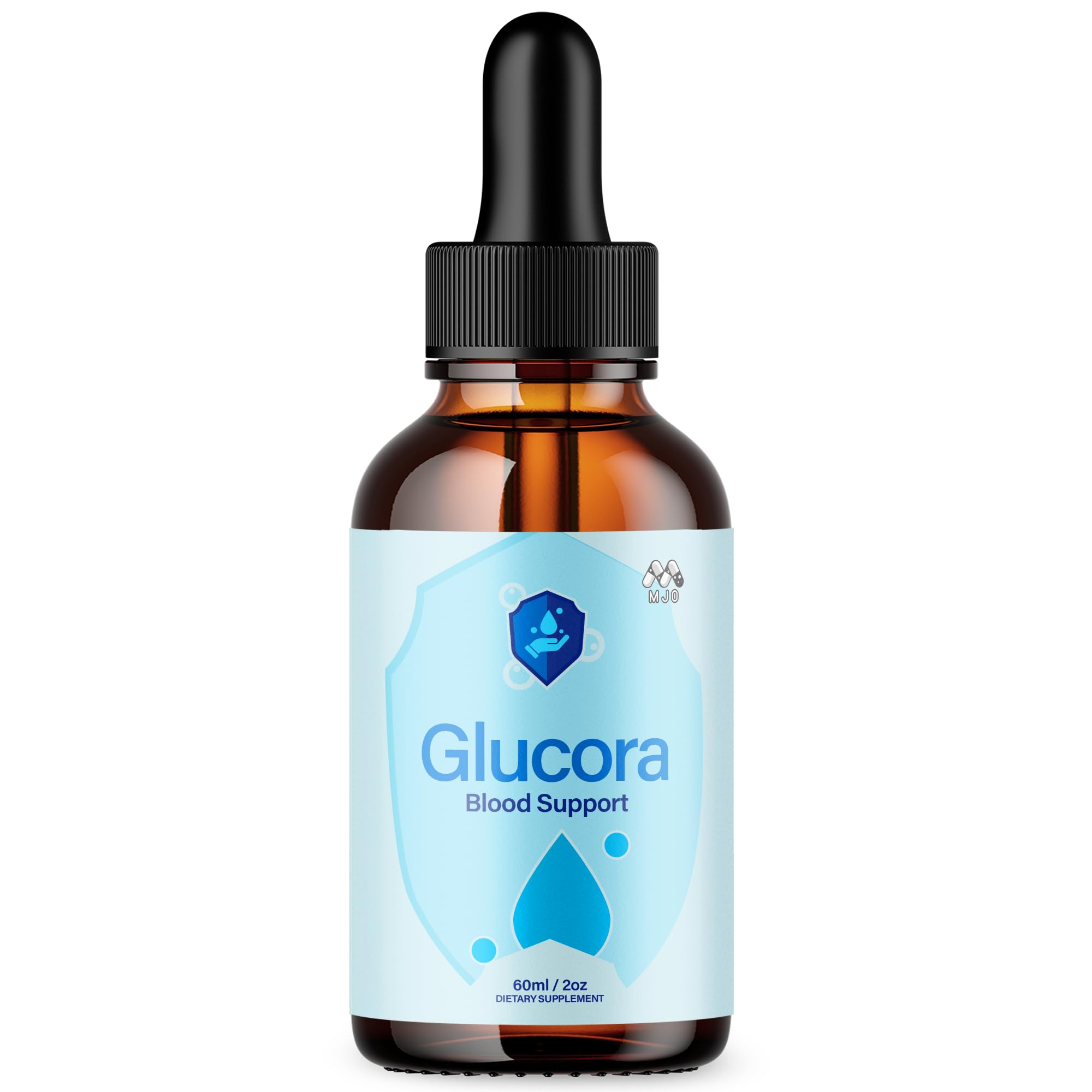 MJO Glucora Drops, Official GlucoraDrops with All Natural Ingredients, Advanced Overall Health and Wellness Vitamin Supplement Premium Formula for Maximum Strength Multivitamin Support (30 Servings)
