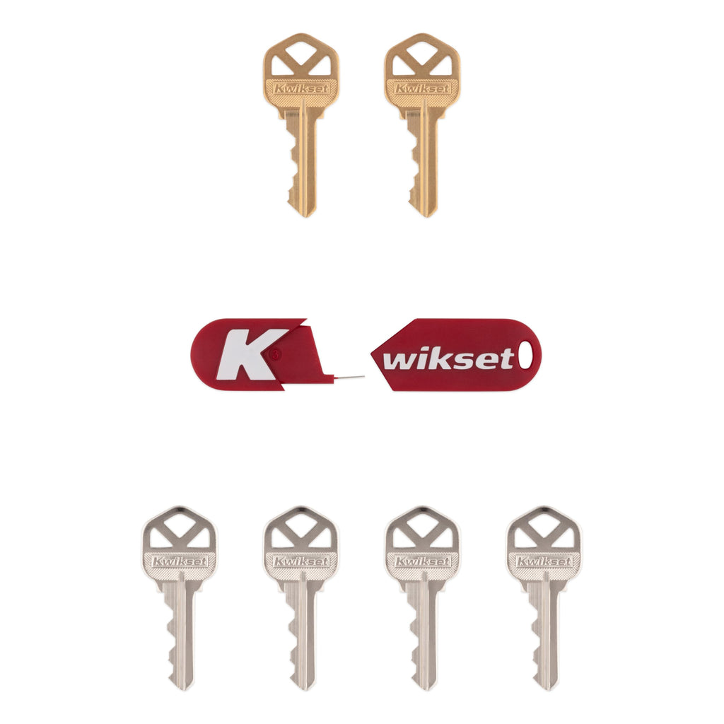 Kwikset SmartKey Re-Key Kit for Kwikset SmartKey Locks Only, DIY Rekey Tool Set, Easy Key Reset, Not Compatible with Non-SmartKey Locks