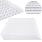 Patelai 12 Pcs 18 x 24 Inches Corrugated Plastic Sheet Corrugated Poster Board 4mm Thick Waterproof Blank Board Sheets Plastic Yard Sign for Garage Estate Sale, Rent, Indoor, Outdoor, Birthday (White)