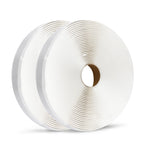 LLPT Butyl Tape White 1/2 Inch x 33Ft 2 Pack Tight Seal for Leak Proof EPDM RV Repair Window Glass Boat Sealing Roof Pipe Patching(WST052)