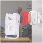 Bed Alarm for Elderly Adults Wireless，Bed Sensor Alarm and Fall Prevention for Elderly/Dementia Patients and More,Caregiver Pager/ Motion Sensor Alert with Vibration【 Newly Upgraded】