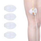 BeHerk Foley Catheter Stabilization Device, Self Adhesive Catheter Tube Urinary Leg Bag Holder Sticker, Catheter Supplies for PEG/G/Feeding Tube Holder Accessories, Pack of 10