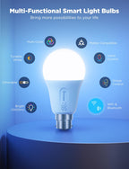Govee LED Smart Light Bulbs, 1000LM Color Changing Light Bulb, Wi-Fi & Bluetooth Light Bulbs, Work with Alexa and Google Assistant, Dimmable RGBWW A19 75W Equivalent Smart Bulbs, 1 Pack