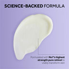 No7 Pure Retinol 1% Night Concentrate - Anti Wrinkle Retinol Serum with Collagen Peptides & Niacinamide for Younger Looking Skin - Firming Face Serum for Fine Lines & Wrinkles (30ml)