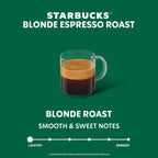 Starbucks by Nespresso Vertuo, Blonde Roast Espresso, 50-count