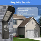 JUSTHILLUP Black Garage Door Opener Keypad Compatible with Liftmaster/Chamberlain/Craftsman Openers, Replace G940EV-P2, 878MAX, 877MAX, 877LM, 377LM, 977LM, Wireless Keyless Keypad