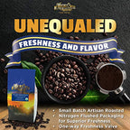 Mt. Whitney Organic French Roast, Dark Roast, Low Acid Coffee (Whole Bean, 5 Lb)