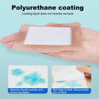 30 Pcs Silicone Foam Dressing 4x4 Gentle Border, Waterproof Silicone Bandages for Wounds Care, Bed Sore Patches, Super Absorbent Wound Dressing, Self Adhesive Pressure Sore Pads