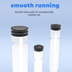 Insulin Syringe with Needle, 30G 5/16"(8mm) 0.5cc Inch, Individually Wrapped, Pack of 100