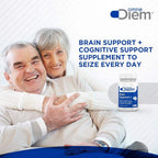 Omne Diem Brain Support with Cerenx and MecobalActive, 60 Capsules – Dietary Supplement for Brain Health, Mood & Mental Function