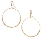 SPUNKYsoul Vintage Retro Women's Earrings, Geometric Hoop Dangle Jewelry
