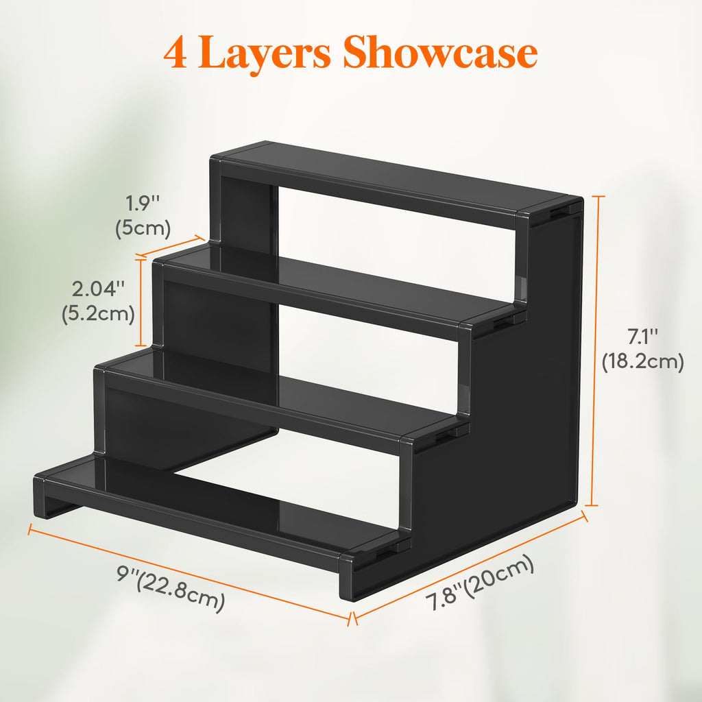 Lifewit 12" Perfume Organizer, Cologne Stand Tool-Free Assembly, 3 Pcs