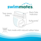 Swimmates Adult Swim Underwear, Pull-Up with Tear-Away Side Seams, Unisex, Disposable, Medium (34"- 48" Waist), 20 Count (Pack of 1)