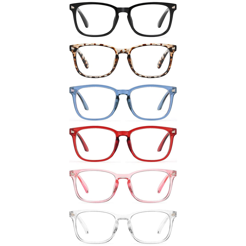 CCVOO Reading Glasses for Women/Men, Eyeglasses, Blue Light Readers for Women/Men, Computer Eye Glasses, Cheaters