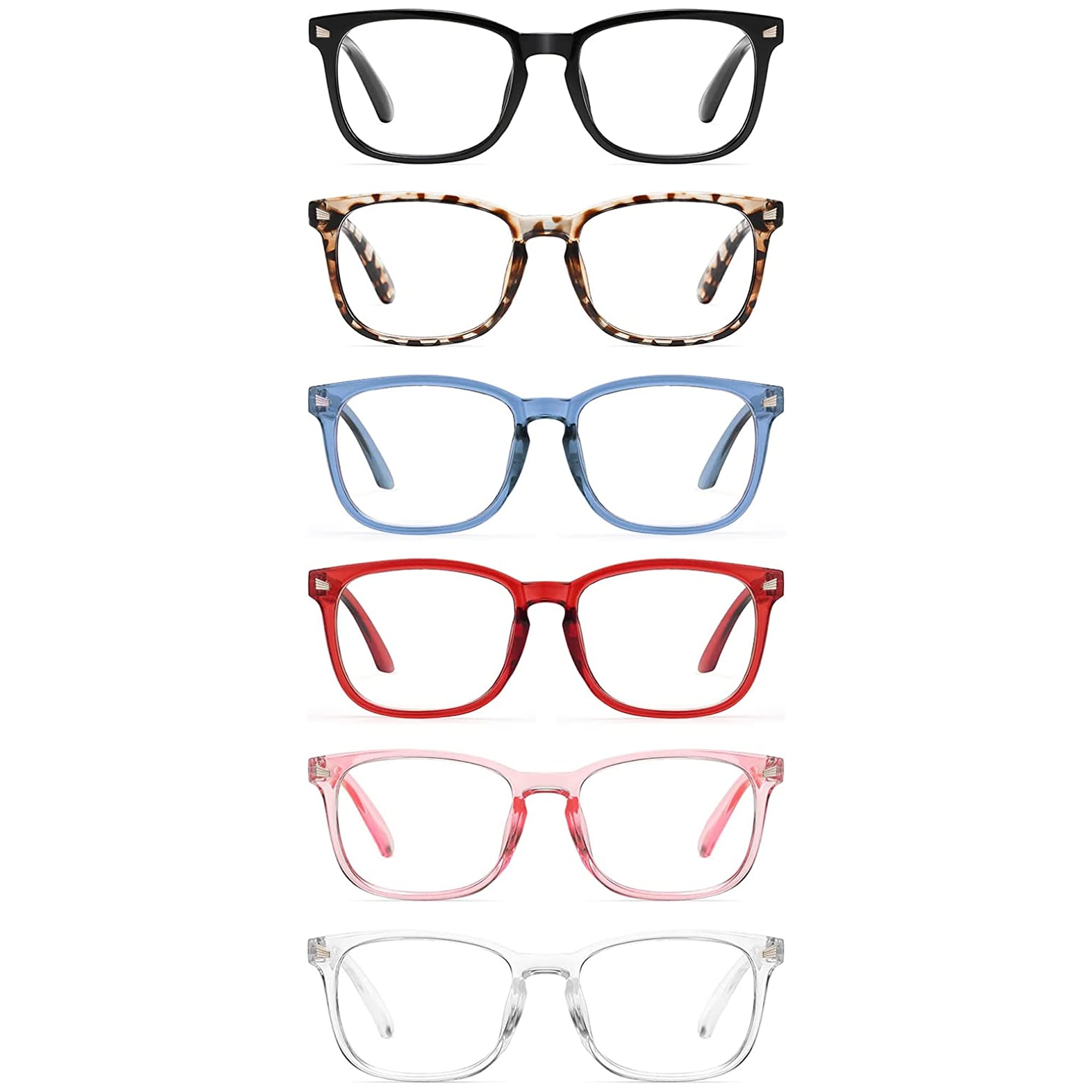 CCVOO Reading Glasses for Women/Men, Eyeglasses, Blue Light Readers for Women/Men, Computer Eye Glasses, Cheaters