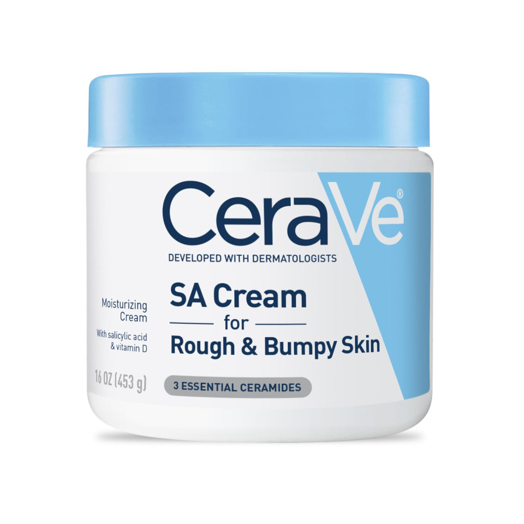 CeraVe SA Moisturizing Cream, Exfoliates and Softens Rough Skin, 16oz