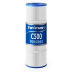 Swimara Pro Series Pool Filter Cartridge, 3oz Trilobal Fabric, Replacement for Hayward CX550RE PA55 Unicel C-7656 Filbur FC-1240, Compatible with Star-Clear C500 Easy Clear C550, 50 Sq. Ft.