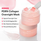 Abib PDRN Collagen Overnight Face Mask Firming Jelly 2.7 fl oz | Korean Sleeping Mask for Rejuvenation | Elasticity Boost & Plumping