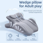 Arcova Sweet Spot Pillow, 27 Degree Couples Pillow for Couples Sweet Spot Intimacy Pillows, Maintains Perfect 27 Angle Every Time, Firm Foam That Won’t Shift, Waterproof & Washable Cover (Black)
