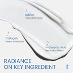 Retinol Eye Cream for Dark Circles: Anti-Wrinkle Under Eye Cream - Night Care Eye Cream Reduces Eye Bags