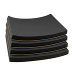 Foam Padding Sheet 3/4" Thick with Adhesive Backing Neoprene Insulation Foam Soft Cushion High Density Stick Firmly for Furniture Cars Speakers 12 Inch X 12 Inch (4 Pcs)