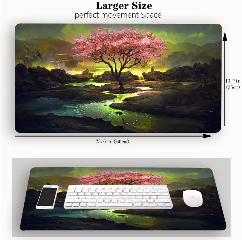 Dragon TCG Playmat, 24 x 14 inches Game Mat for MTG DTCG CCG RPG Trading Card Inked Game Playmats Smooth Surface Battle Game Rubber Collection