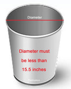 Plasticplace 12-16 Gallon Trash Bags, 1.0 Mil, Black Tall Garbage Can Liners, 24" x 31" (250 Case)