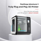 FLASHFORGE 3D Printer with Fully Auto Leveling, with 3S Detachable Nozzle, CoreXY All Metal Structure FDM 3D Prinrer