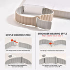 MEALGUET Comfortable Medical ID Bracelet for Men & Women - Custom Engraved Silicone Strap Comfort Medical Alert Bracelets for Sports,Adjustable Waterproof Customizable ID Wristband,White blue
