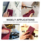 QZATTCAEN 4" x 6" Scuff Pad Maroon 6 Pack - Scuffing, Scouring, Sanding, Paint Primer Prep Adhesion Scratch - Surface Preparation Automotive Car Auto Body Woodworking 7447