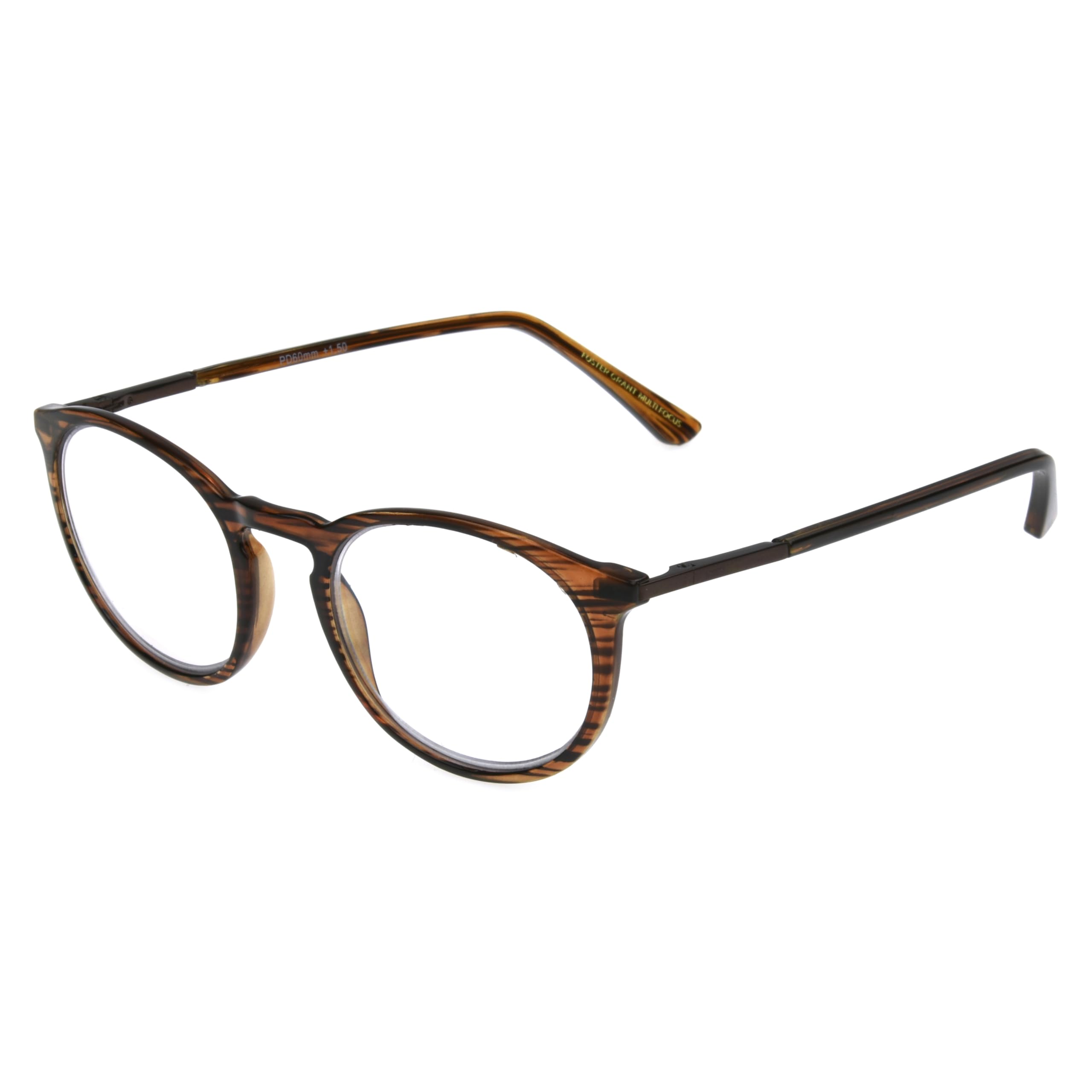 Foster Grant McKay Multifocus Reading Glasses With Anti-Reflective Glasses Coating, Unisex