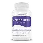 VitaminIQ Mommy Brain Postnatal Supplement (60 Capsules) for Cognitive Health, Mood, Energy with GPC and CDP Choline, Phosphatidylserine, Omega-3 DHA