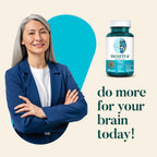 NEURIVA Plus Brain Supplement for Memory, Focus & Concentration + Cognitive Function with Clinically Tested Nootropics Phosphatidylserine and Neurofactor, VIT B6 & B12, 30 Count Capsules (2 Pack)