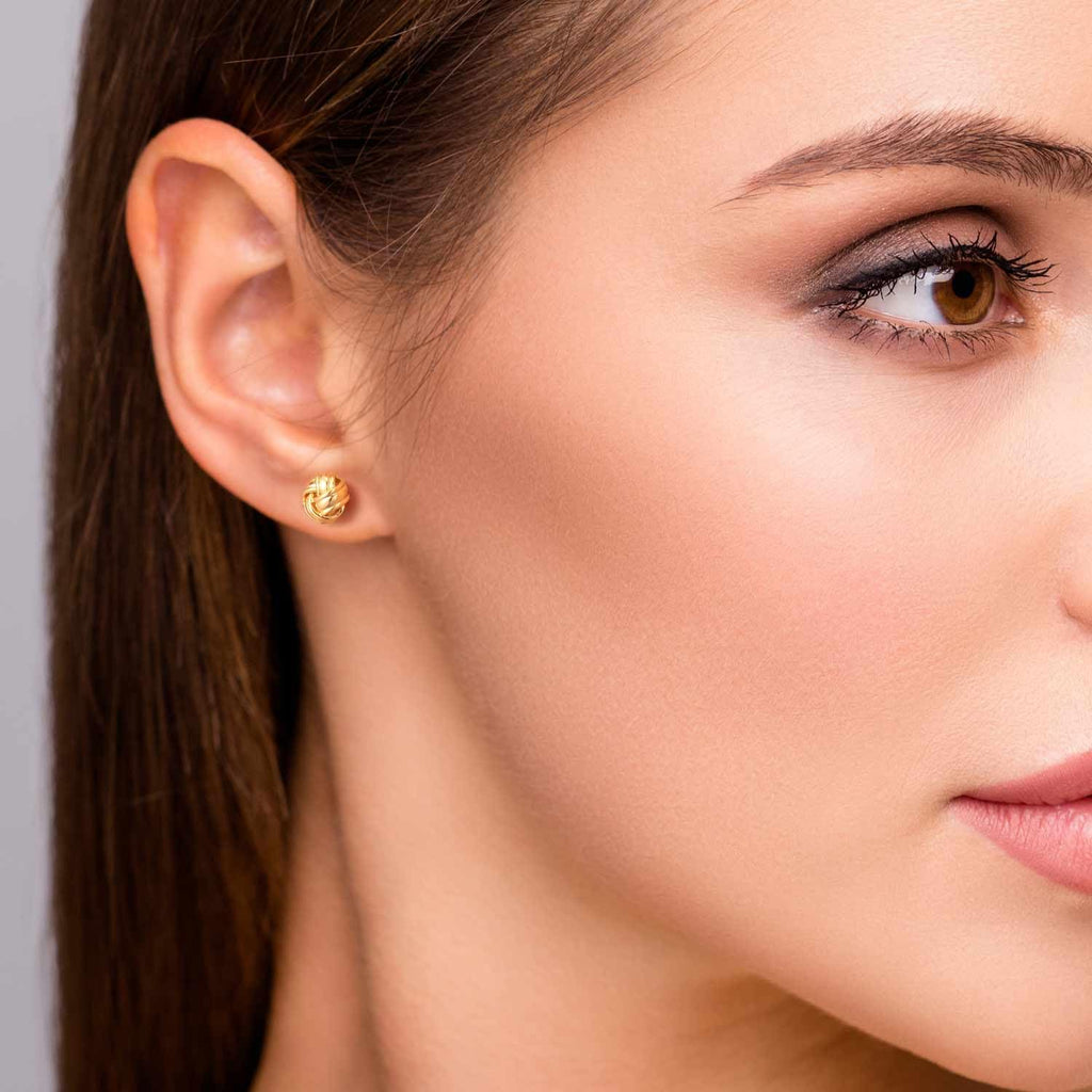 Kelli Myers 14K Gold Stud Earrings for Womens Stud Earrings