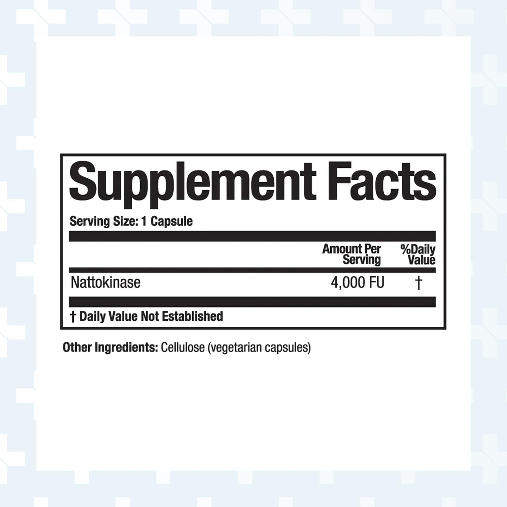 Arthur Andrew Medical, Nattovena, Pure Nattokinase Supplement, Double Strength 4,000 FUs per Capsule, 90