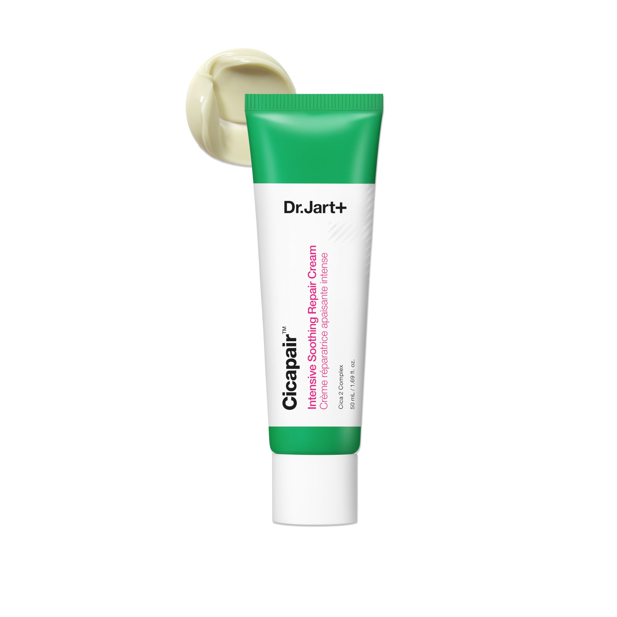 Dr.Jart+ Cicapair Sensitive Skin Korean Face Moisturizer for Redness and Barrier Repair with Centella Asiatica | Korean Skin Care | Travel Size, 0.51 Fl Oz