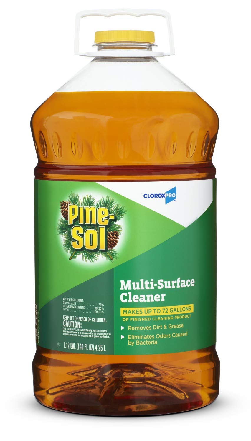 CloroxPro Pine-Sol Multi-Surface Cleaner, Original Pine, 144 Fluid Ounces (Package May Vary)
