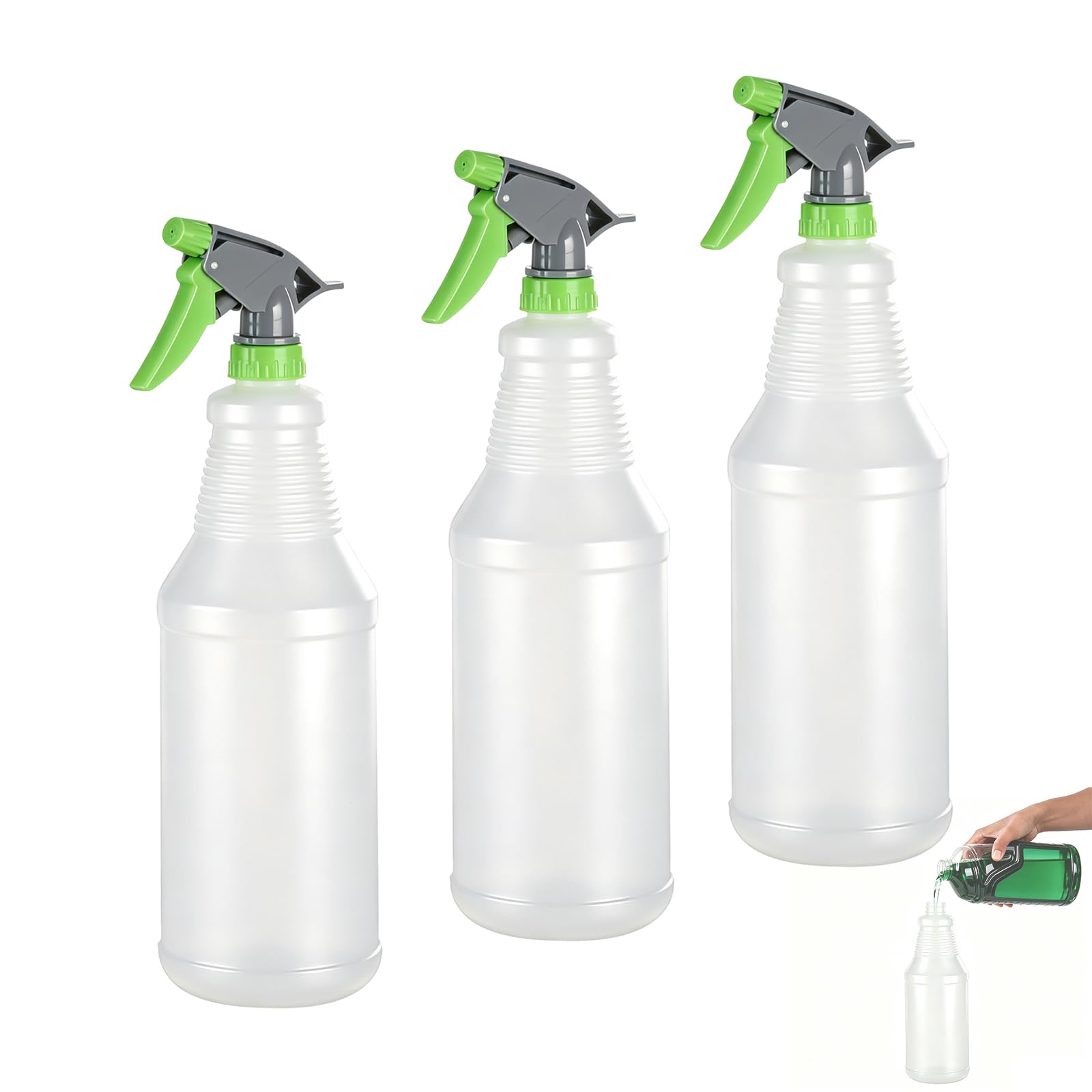 Cleaner Spray Bottle Compatible with Simple Green-3 Pack