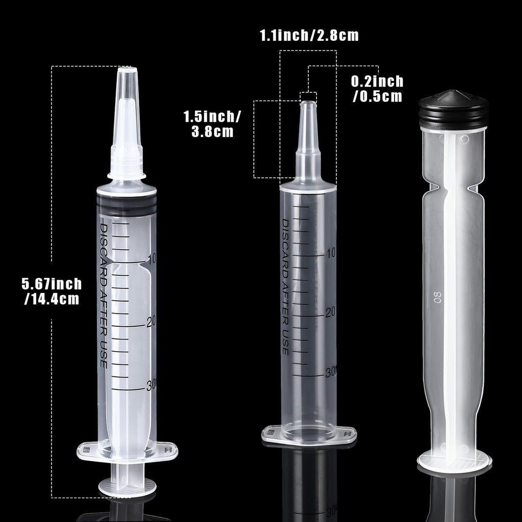 Frienda 4 Packs Syringes Without Needles,30 Ml