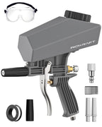 Inokraft Leak-Proof Portable Sand Blaster Gun Kit for 60-120 PSI Air Compressor, Mini Sandblaster for Rust & Paint Removal, Compatible with Aluminum Oxide, Sand & Soda, Perfect for Small Project