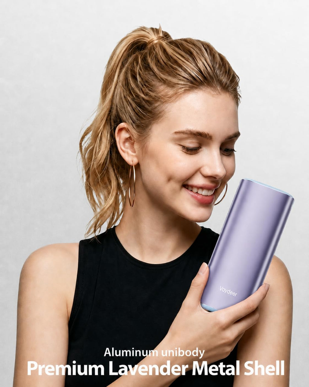 Vaydeer 7 Day Weekly Pill Organizer 2 Times a Day, Metal Am Pm Travel Pill Case, Large Capacity Twice Daily Cute Pill Box for Supplements, Pills, Vitamins and Medication (Purple)