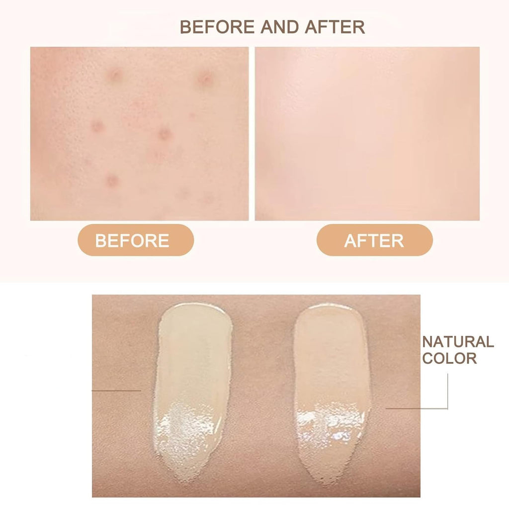 Cc Cream Self Adjusting For Mature Skin, Skin Adjusting CC Cream SPF 50, Cc Cream for Older Women, Cc Colour Correcting Self Adjusting for Moisturizer Cream (ivory)
