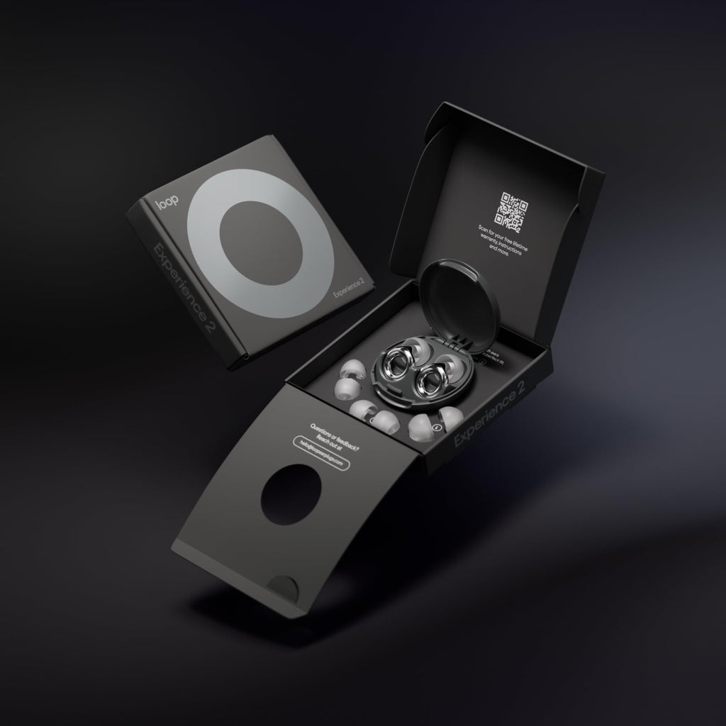 Loop Experience 2 Ear Plugs - Stylish Certified Hearing Protection
